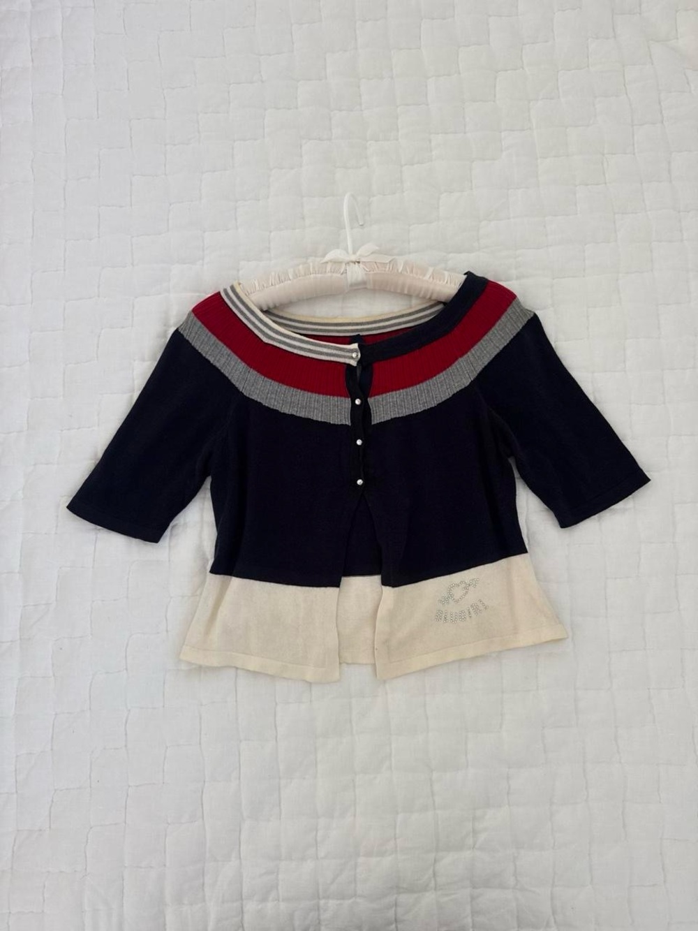 Archival French vintage Blumarine Cardigan